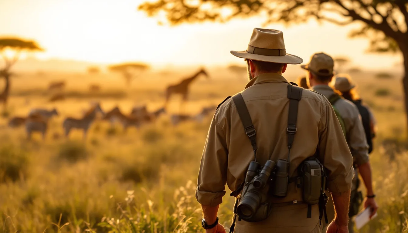 découvrez l'expérience unique d'un safari à pied au kenya, où vous serez immergé dans la nature sauvage, à la rencontre de la faune majestueuse et des paysages époustouflants. vivez des moments inoubliables au cœur de la savane et apprenez à mieux connaître l'écosystème fascinant de cette région.