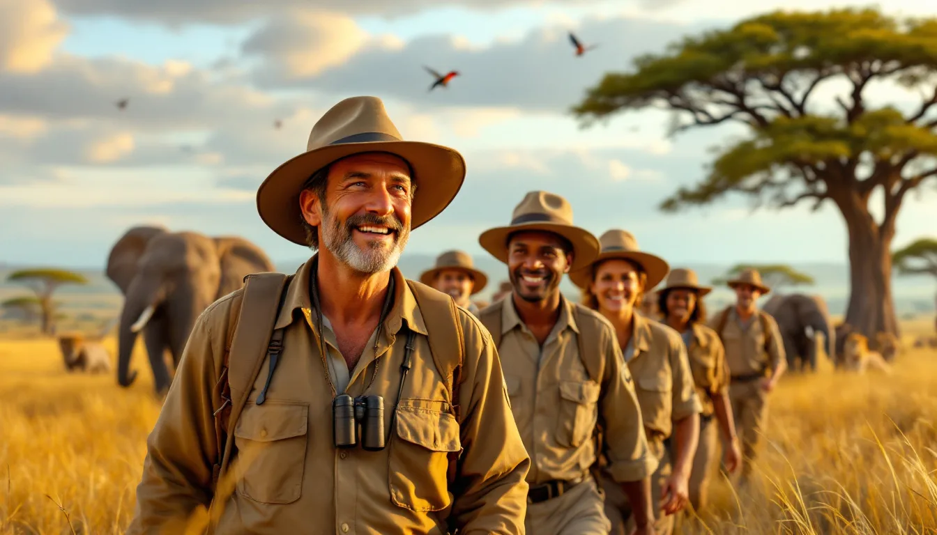 découvrez l'exceptionnelle expérience d'un safari à pied au kenya, où l'aventure se mêle à la beauté sauvage. embarquez pour des excursions guidées à travers des paysages époustouflants, rencontrez la faune incroyable de la savane et vivez des moments inoubliables au cœur de la nature.