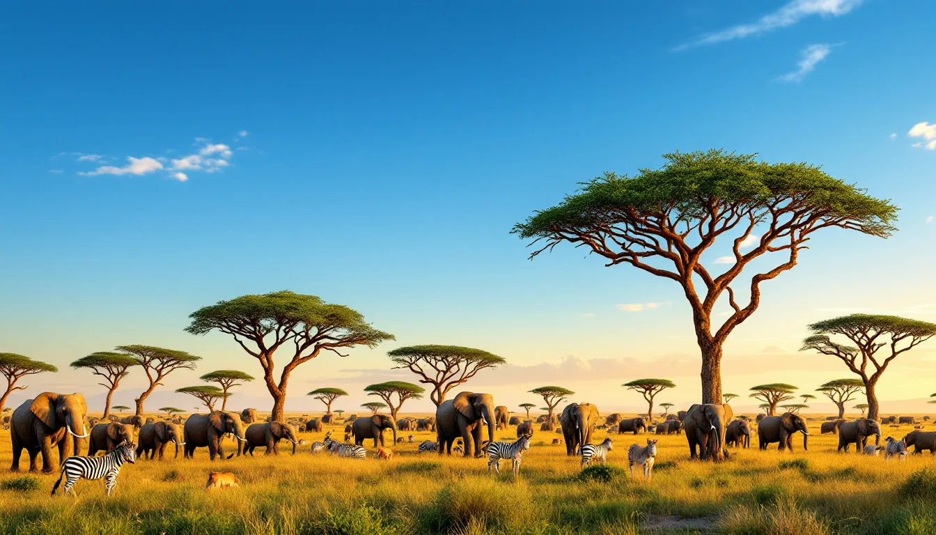 découvrez les espèces fascinantes à observer dans le parc national de tsavo, de la majestueuse éléphant aux lions majestueux, en passant par une multitude d'oiseaux colorés. explorez la biodiversité unique de ce parc et préparez votre aventure sauvage en pleine nature.