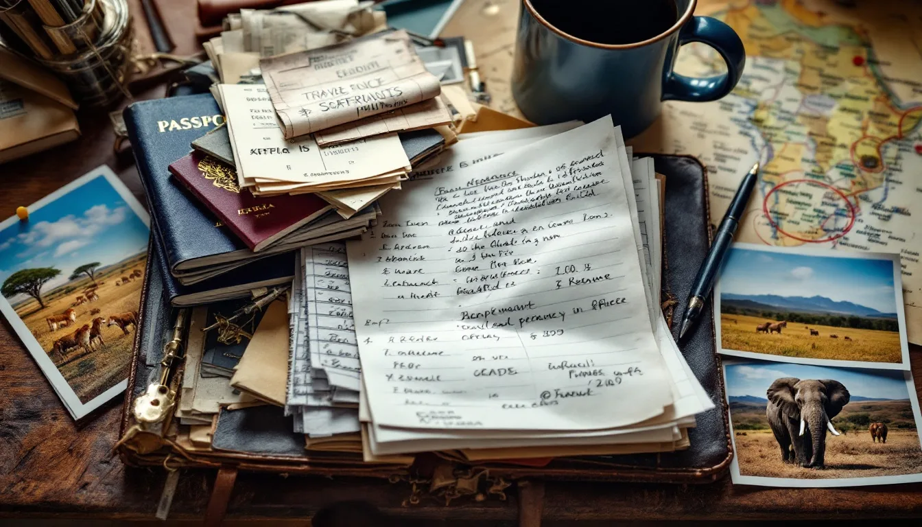 découvrez les documents essentiels pour préparer votre safari au kenya. de votre passeport aux visas et vaccinations, assurez-vous d'avoir tout ce qu'il faut pour vivre une expérience inoubliable dans la nature sauvage kenyane.