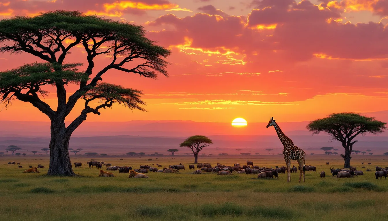 découvrez les meilleurs circuits de safari au kenya pour une expérience inoubliable. explorez la faune sauvage, admirez les paysages époustouflants et vivez des aventures uniques dans les parcs nationaux emblématiques. que vous soyez en quête de luxe ou de safaris abordables, trouvez le circuit parfait qui répond à vos attentes.