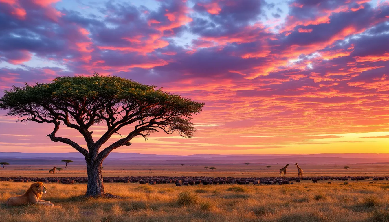 découvrez l'univers fascinant des safaris au kenya, où la faune sauvage, les paysages époustouflants et les expériences uniques vous attendent. plongez dans l'aventure de l'observation des animaux, des décors naturels grandioses et des richesses culturelles de ce pays d'afrique de l'est.